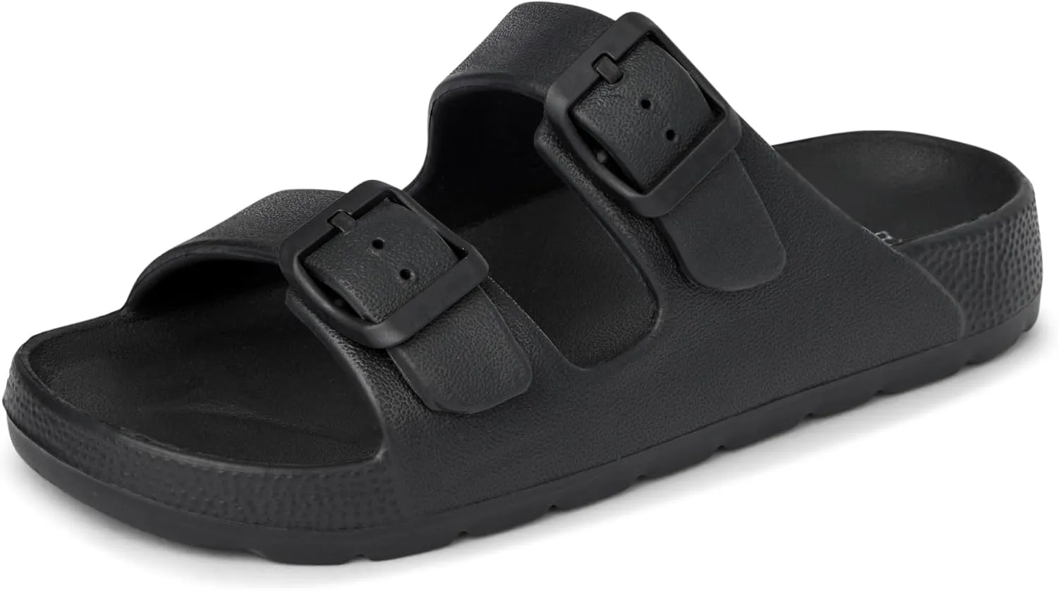 The Children's Place Boy's Everyday Slip on Double Buckle Slide Sandals