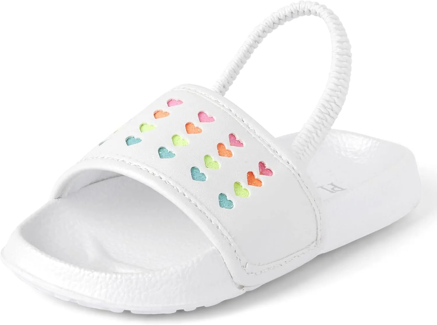 The Children's Place Girl's Baby Toddler Everyday Slide Sandals with Backstrap