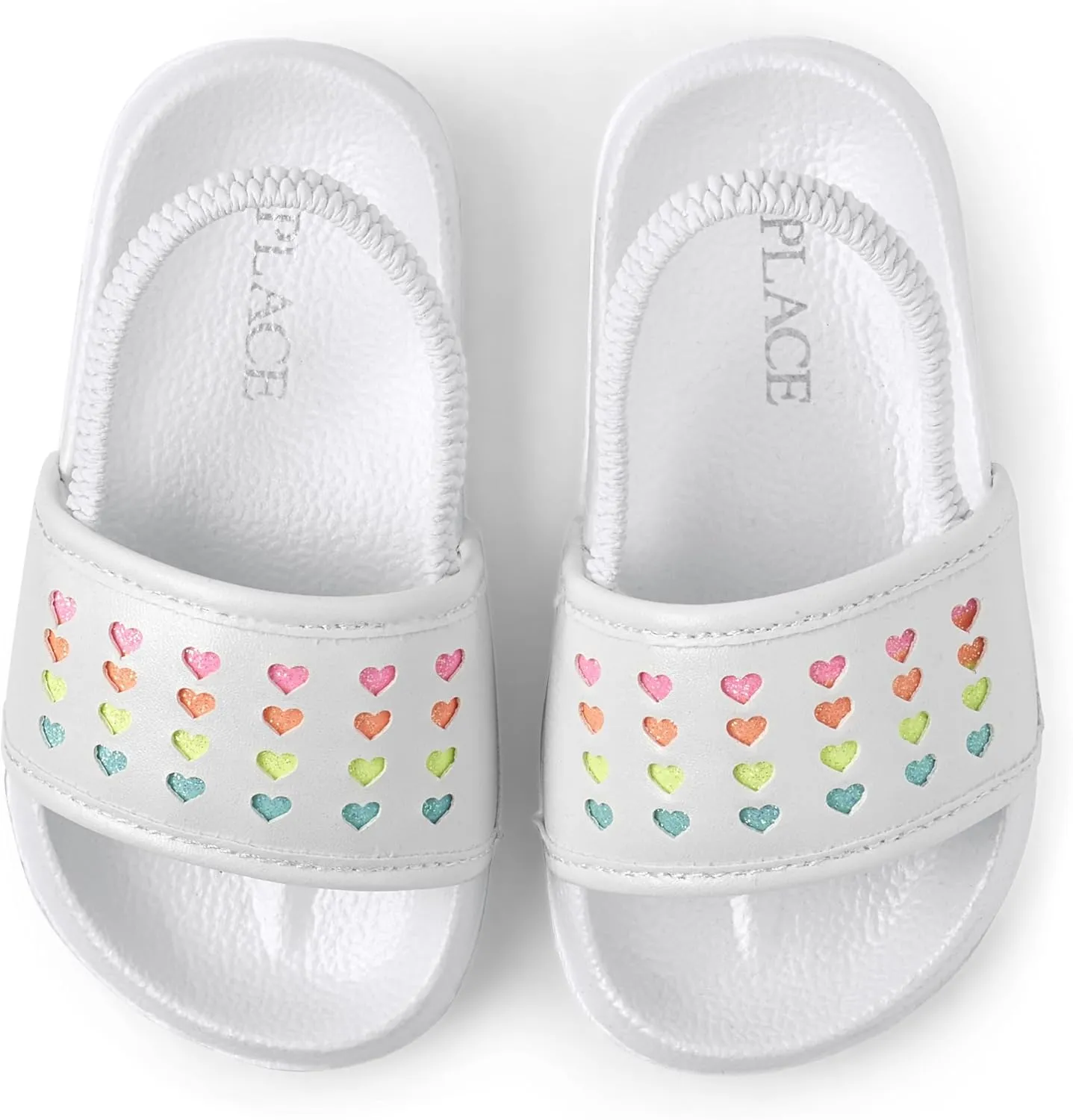 The Children's Place Girl's Baby Toddler Everyday Slide Sandals with Backstrap