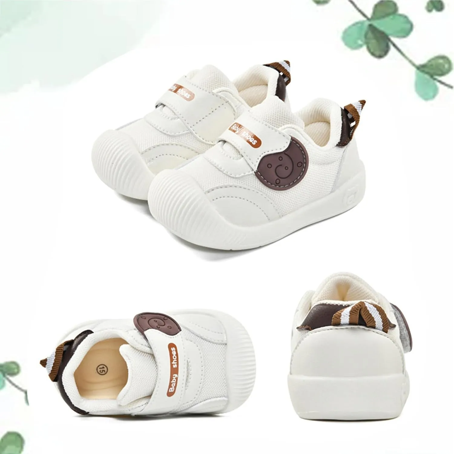 Toddler First Walking Sport Shoes Mesh Breathable Sneaker Baby Boys Girls Light Comfy Squeaky Non Slip Shoes Fashion