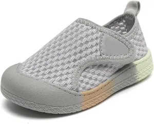 Toddler Girl Boys Shoes Kids Sneakers Mesh Toddler Tennis Shoes Flexible Toddler Walking Shoes Breathable