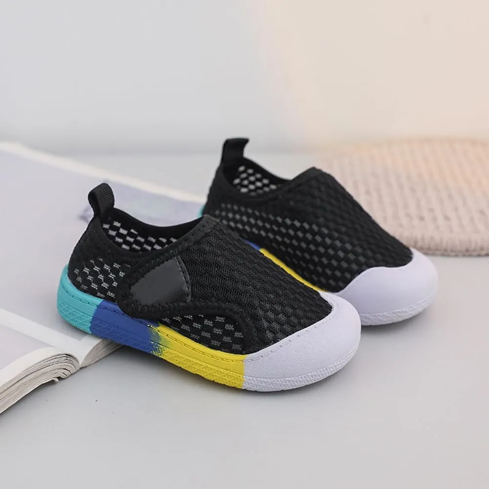 Toddler Girl Boys Shoes Kids Sneakers Mesh Toddler Tennis Shoes Flexible Toddler Walking Shoes Breathable