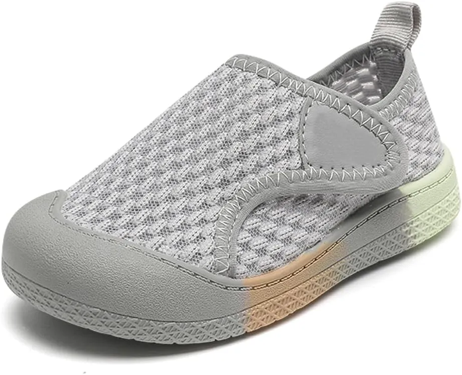 Toddler Girl Boys Shoes Kids Sneakers Mesh Toddler Tennis Shoes Flexible Toddler Walking Shoes Breathable