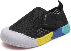 Toddler Girl Boys Shoes Kids Sneakers Mesh Toddler Tennis Shoes Flexible Toddler Walking Shoes Breathable