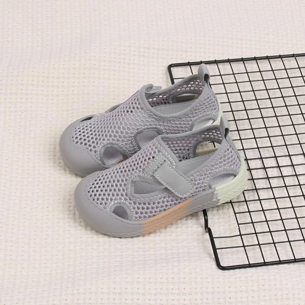 Toddler Girl Boys Shoes Kids Sneakers Mesh Toddler Tennis Shoes Flexible Toddler Walking Shoes Breathable