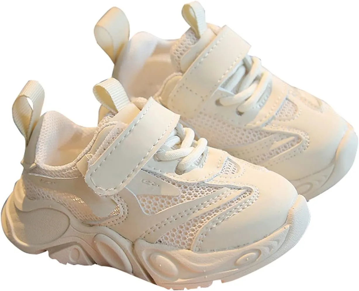 Toddler Mesh Sneakers Spring Casual Running Sport Shoes Baby Boys Girls Breathable Non Slip Barefoot Ankle Casual Shoes