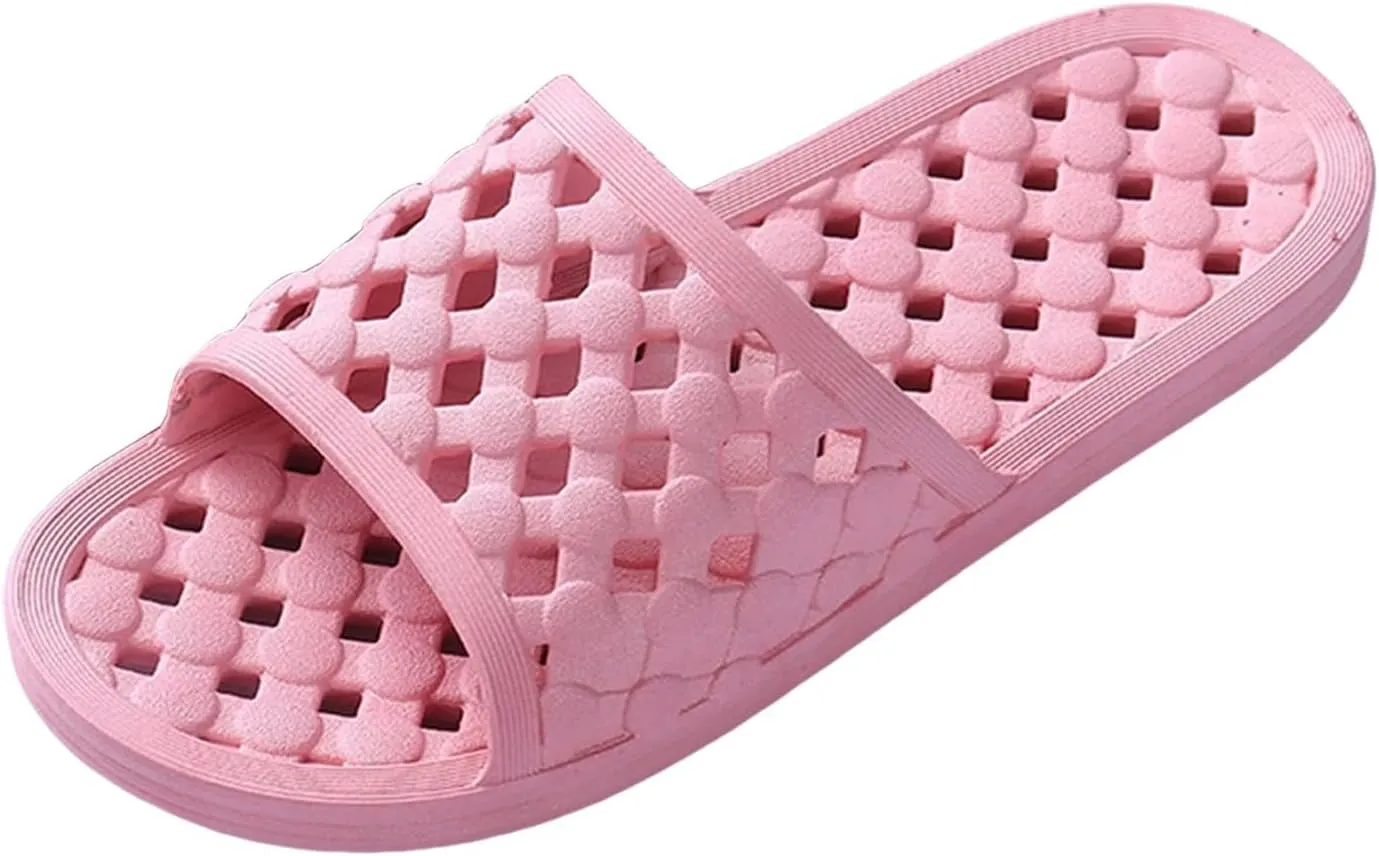 Travel Slippers for Women Indoor Home Beach Non Slip Sandal Pillow Slippers Non Slip Shower Shoes for Women