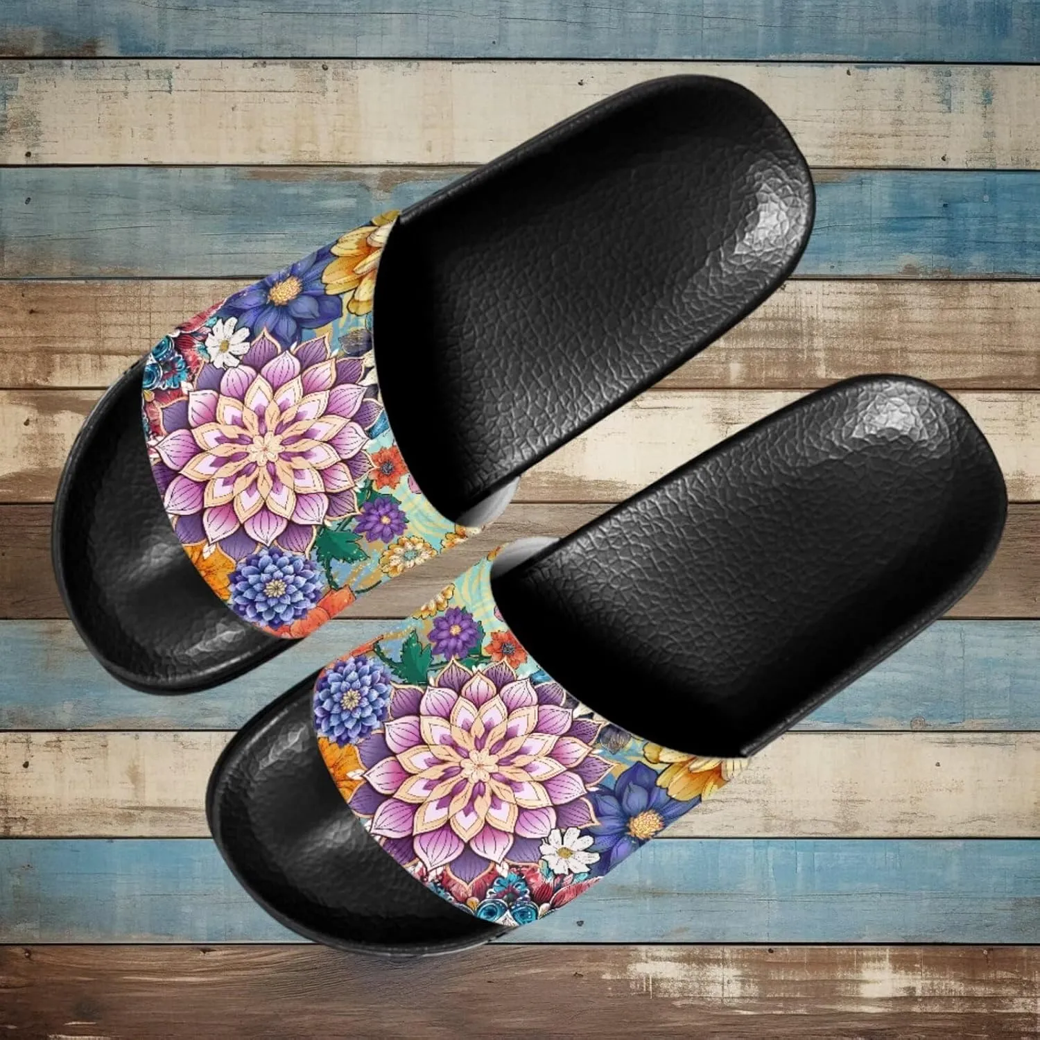 Unisex-Adult Shower Slide Sandal, Summer Slippers For Women Men, Sandals Women Dressy Comfortable