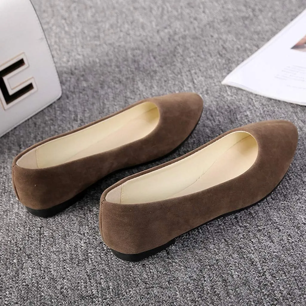 Walking Shoes Women Comfort Women Loafers Shoes Casual Slip on Non Slip Low Top CasualClosed Back Lightweight Breathable Christmas Tennis Shoes for Women Non Slip Shoes