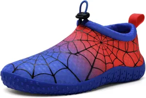 WateLves Toddler Water Shoes Kids Boys and Girls Quick Dry Lightweight Non-Slip Aqua Swim Socks with Flexible Thick Sole for Beach, Pool, Surfing