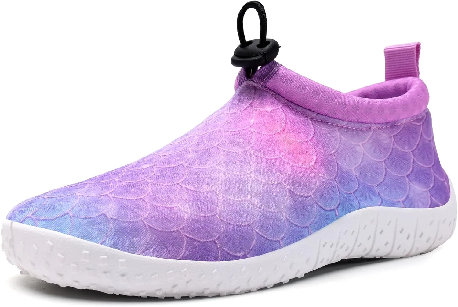 WateLves Toddler Water Shoes Kids Boys and Girls Quick Dry Lightweight Non-Slip Aqua Swim Socks with Flexible Thick Sole for Beach, Pool, Surfing