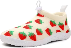 WateLves Toddler Water Shoes Kids Boys and Girls Quick Dry Lightweight Non-Slip Aqua Swim Socks with Flexible Thick Sole for Beach, Pool, Surfing