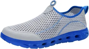 Wide Walking Shoes for Men Casual Sneaker Mesh Breathable Walking Shoe Comfortable & Light-Weight Stretch Shoes