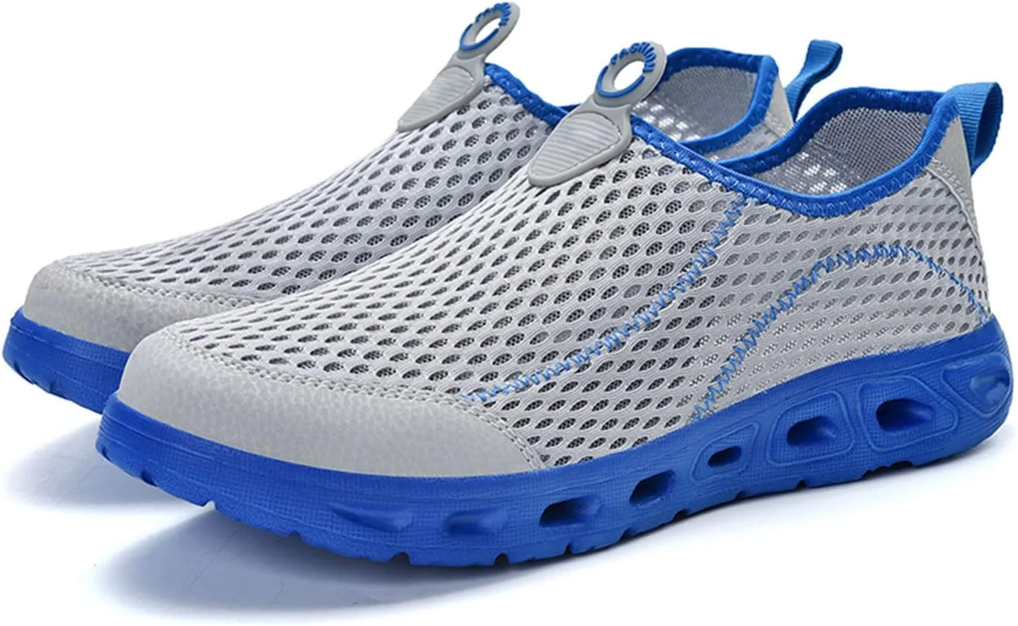 Wide Walking Shoes for Men Casual Sneaker Mesh Breathable Walking Shoe Comfortable & Light-Weight Stretch Shoes