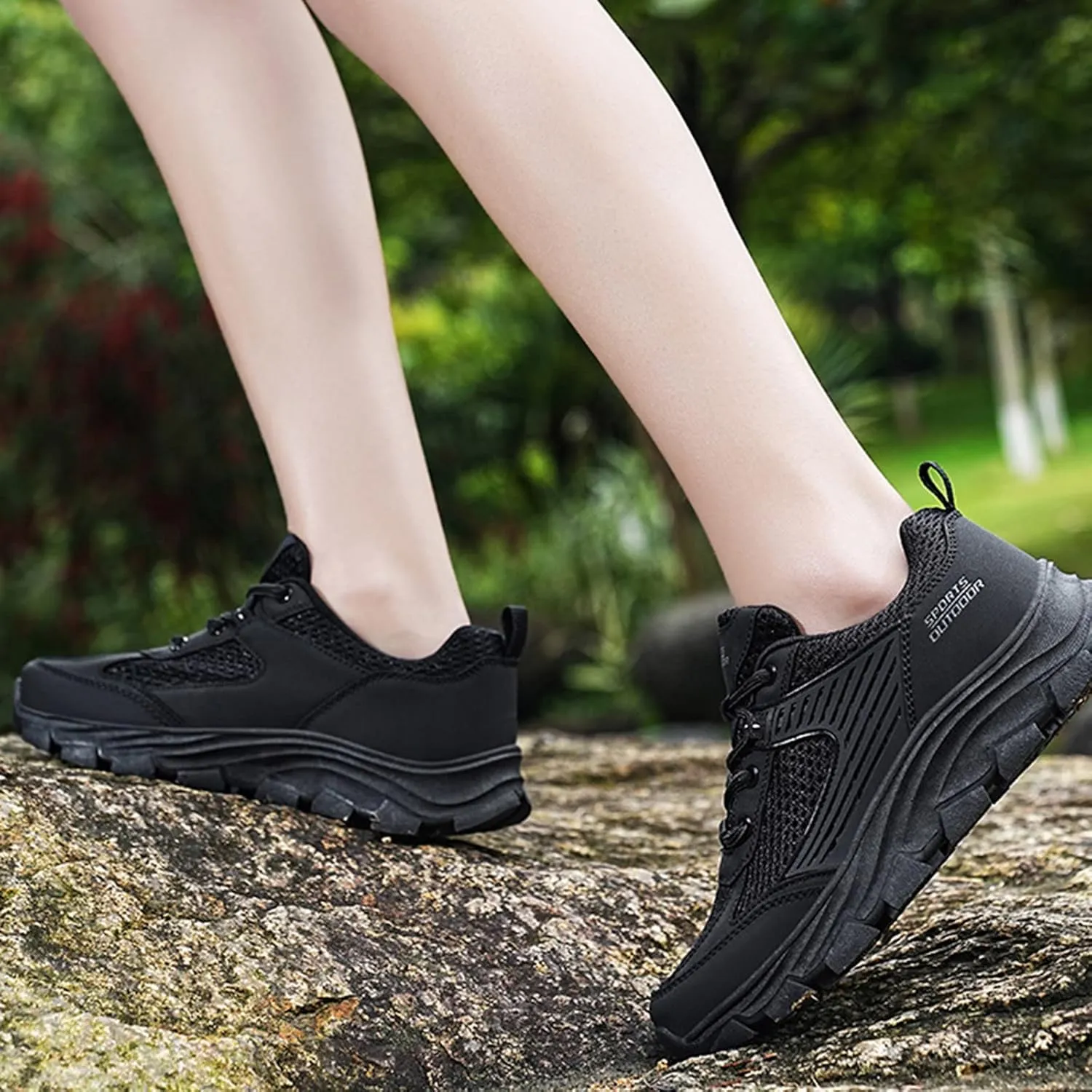 Women Sneakers Fashionable and Simple Solid Color New Summer Non Slip Mesh Breathable and Women Lightweight Shoe