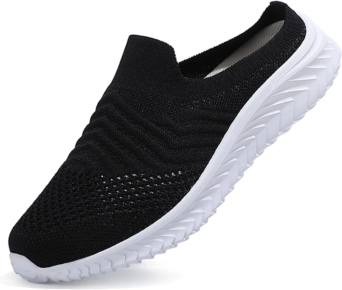 Women's Backless Walking Sneakers Summer Slip-on Tennis Shoes Men Slip On Men Shoes Casual Wedge Sneakers Waterproof Tennis Shoe Cross Trainer Shoe