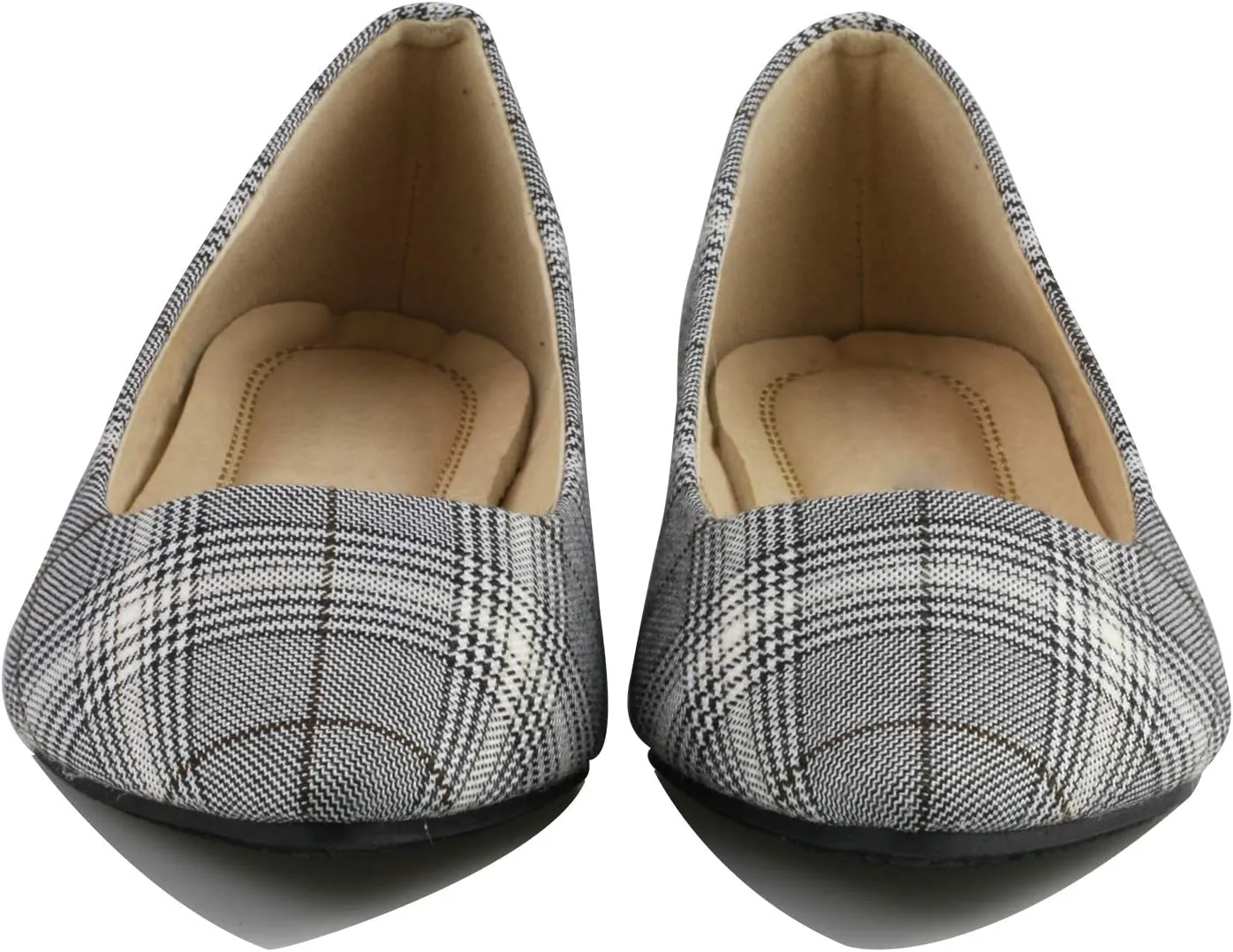 Women's Casual Ballet Flats Pointed Toe Comfort Classic Slip Ons Shoes