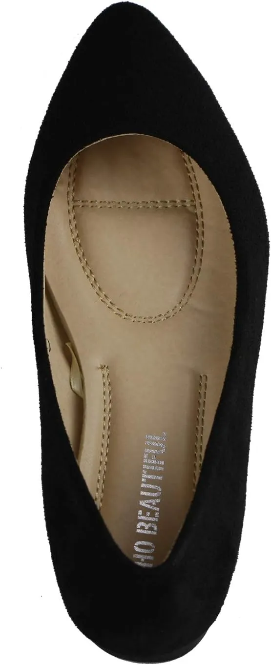 Women's Casual Ballet Flats Pointed Toe Comfort Classic Slip Ons Shoes
