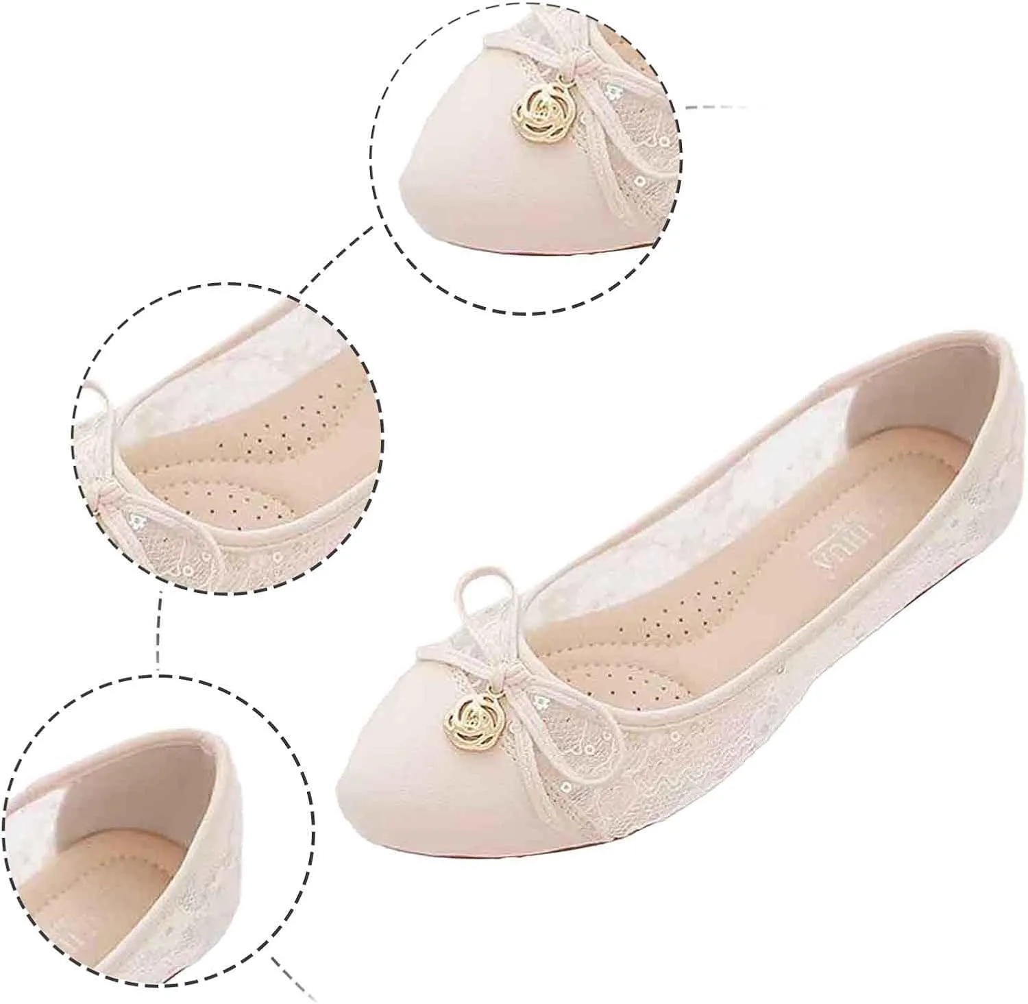 Women's Casual Slip On Loafers Breathable Comfortable Flat Shoes for Walking Outdoor Leisure Spring Summer Fall