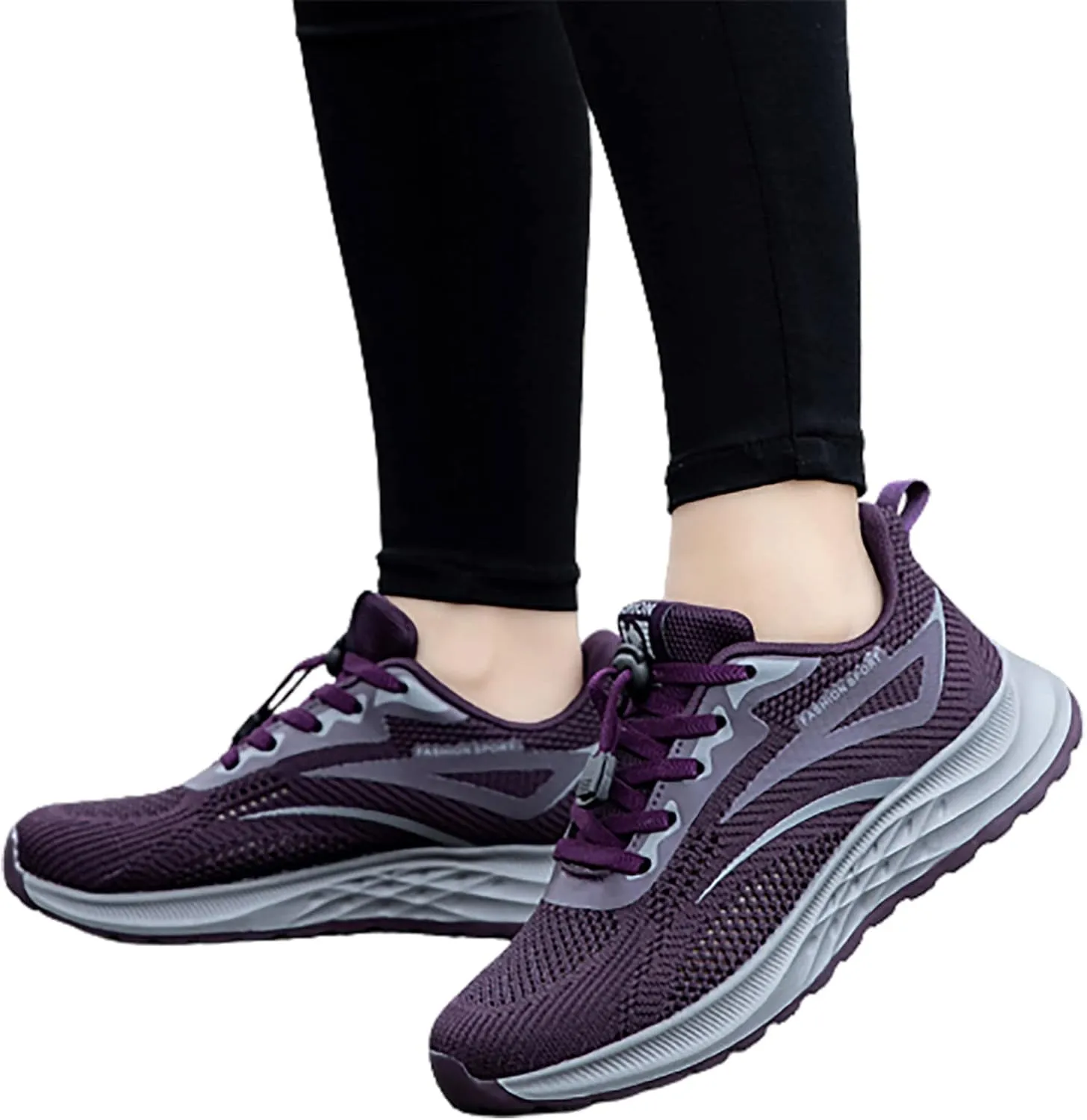 Womens Fashion Sneakers 2023 Zapatos De Trabajo para Mujer Antideslizante Womens Orthotic Slip On Sneakers with Arch Support Women's Fashion Sneakers Red Zapatos para Caminar De Mujer Comodos