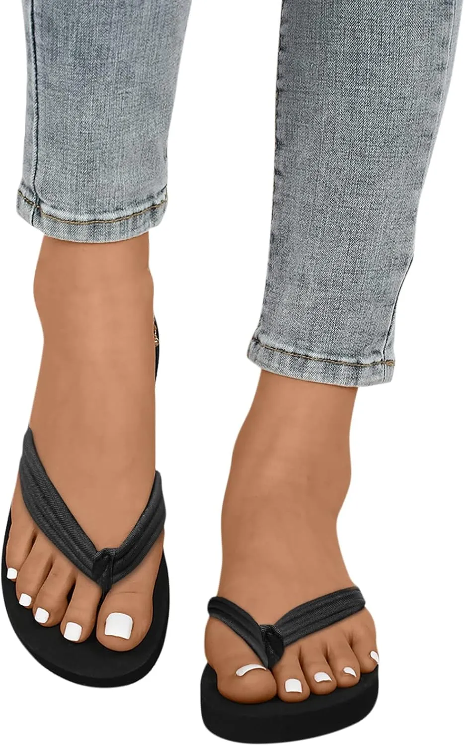 Womens Flip Flops Walking Thong Sandals Indoor Outdoor for Summer Sandal Womens Arch Support Flip Flops
