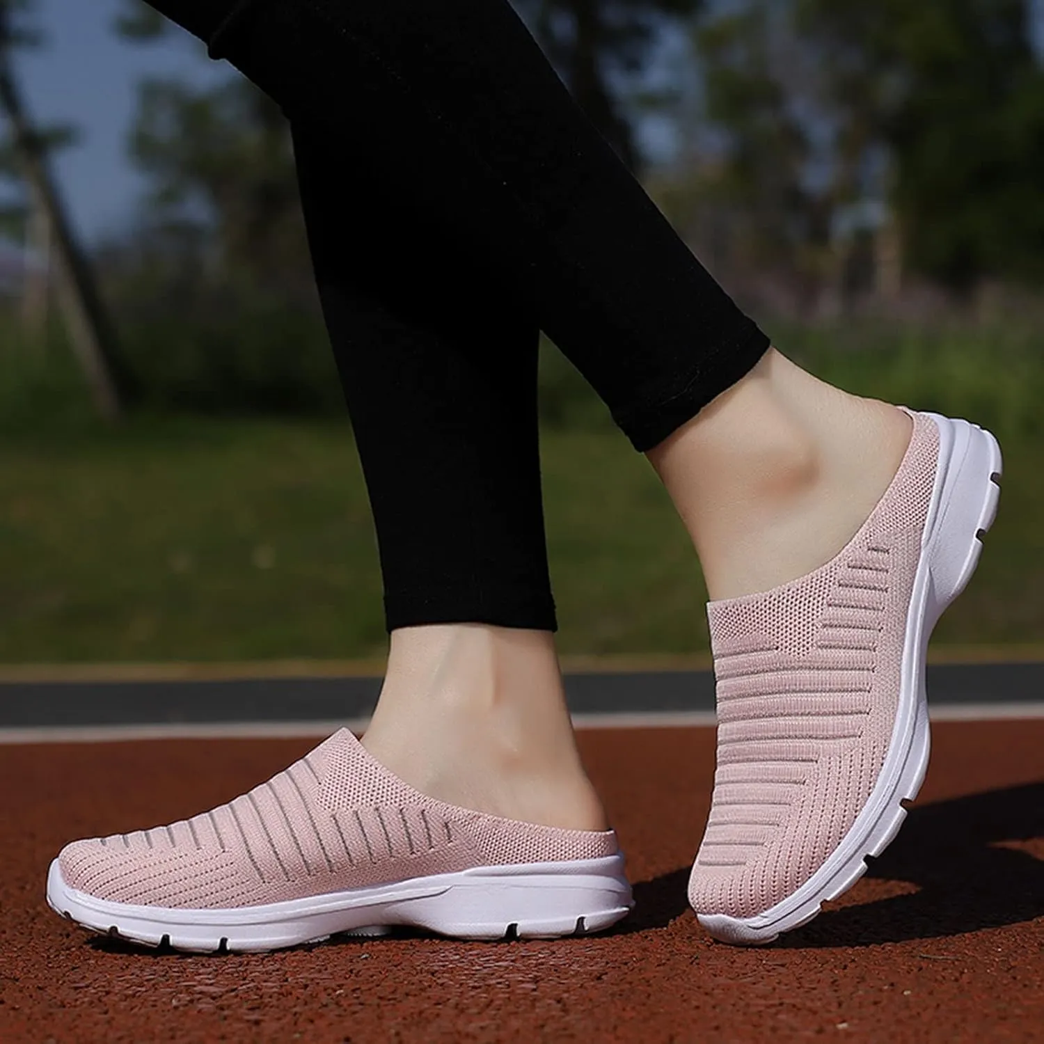Women's Loafer Flat Walking Sneakers for Women Wide Width Womens Slip On Shoes Round Toe Flats Comfortable Mens Loafers Platform Sneakers for Women