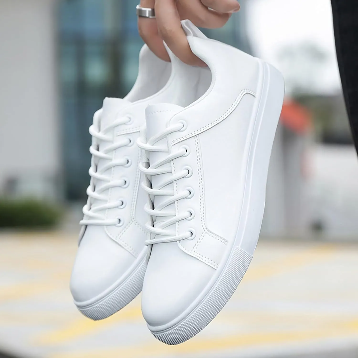Women's L𝐨w Heel Casual Shoes Soft Sole Slip On Loafers Breathable Wide Width Orthopedic Sneakers Comfortable Lightweight Work Shoes