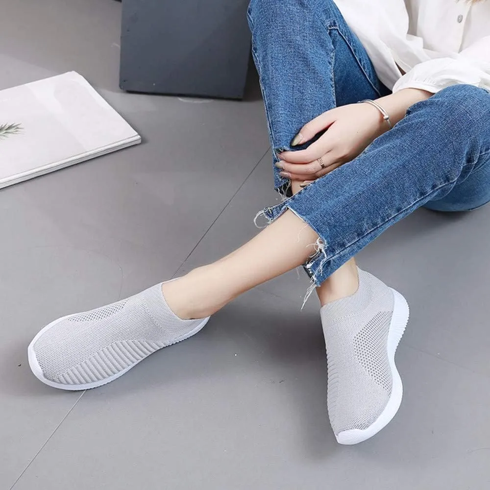 Womens Non Slip Work Shoes Slip On Water Resistant Walking Shoes Women Wide Width Men's Casual Dress Shoes Fashion Sneakers Brown Tennis Shoe Loafers Casual Slip On