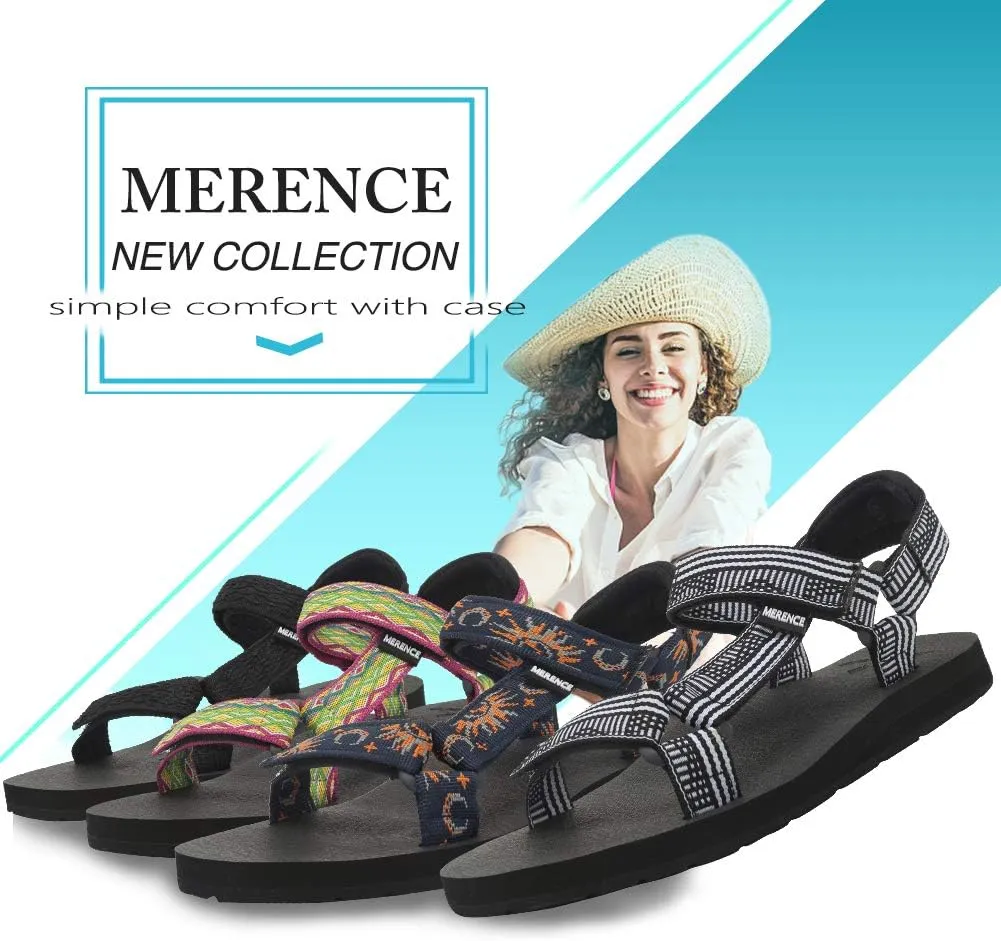 Women's Original Sandals Sport Sandals with Yoga Mat Insole Hiking Sandals Light-Weight Shoes