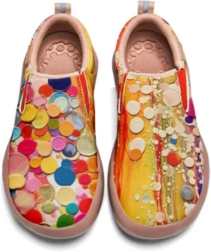 Women's Painted Travel Shoes Slip Ons Comfortable Lightweight Walking Loafers