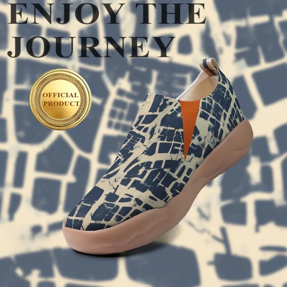 Women's Retro Art Shoes Slip-Ons Loafers Lightweight Comfortable Casual Travel Footwear