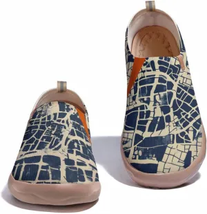 Women's Retro Art Shoes Slip-Ons Loafers Lightweight Comfortable Casual Travel Footwear