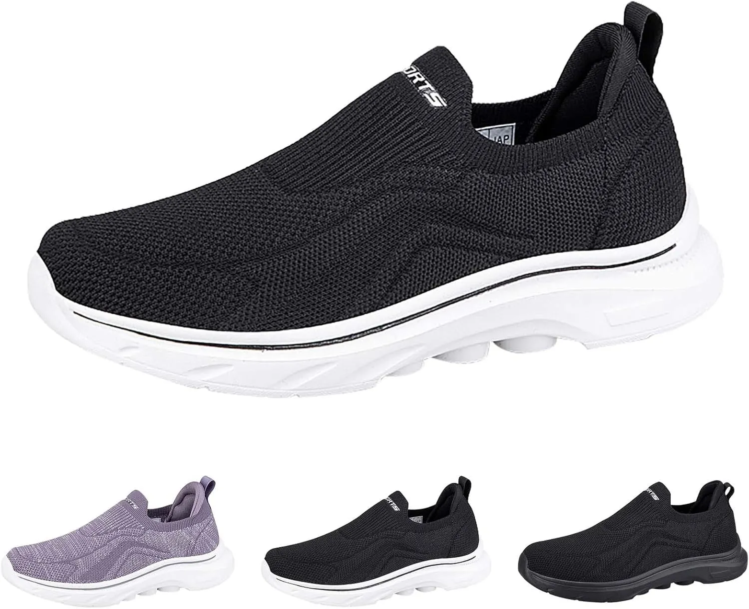 Womens Running Shoes Loafers Ladies Shoes Casual Women's Fashion Sneakers Sneakers Walking Memory Foam Athletic White Tennis Shoe Trainers Shoe