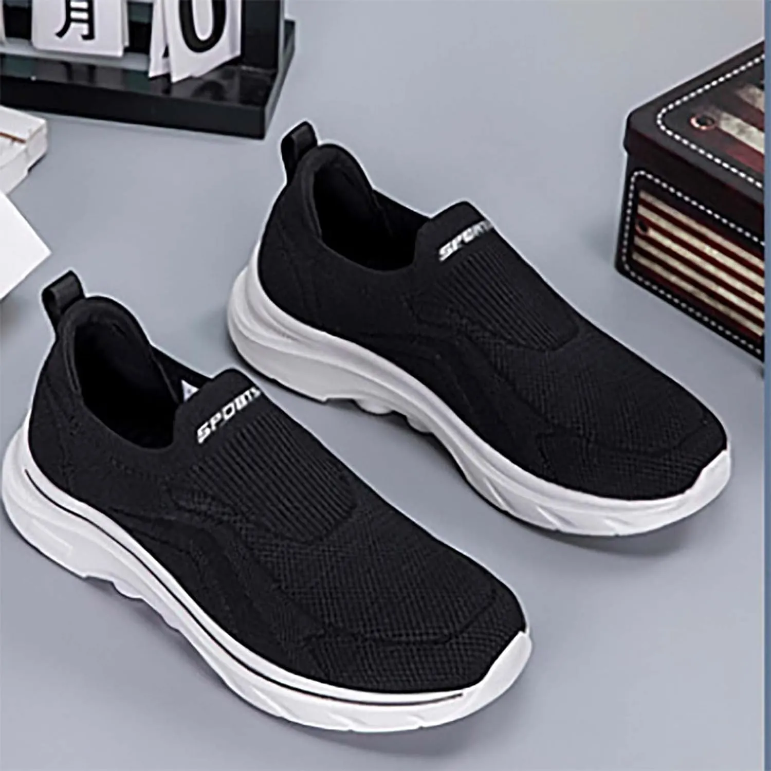 Womens Running Shoes Loafers Ladies Shoes Casual Women's Fashion Sneakers Sneakers Walking Memory Foam Athletic White Tennis Shoe Trainers Shoe