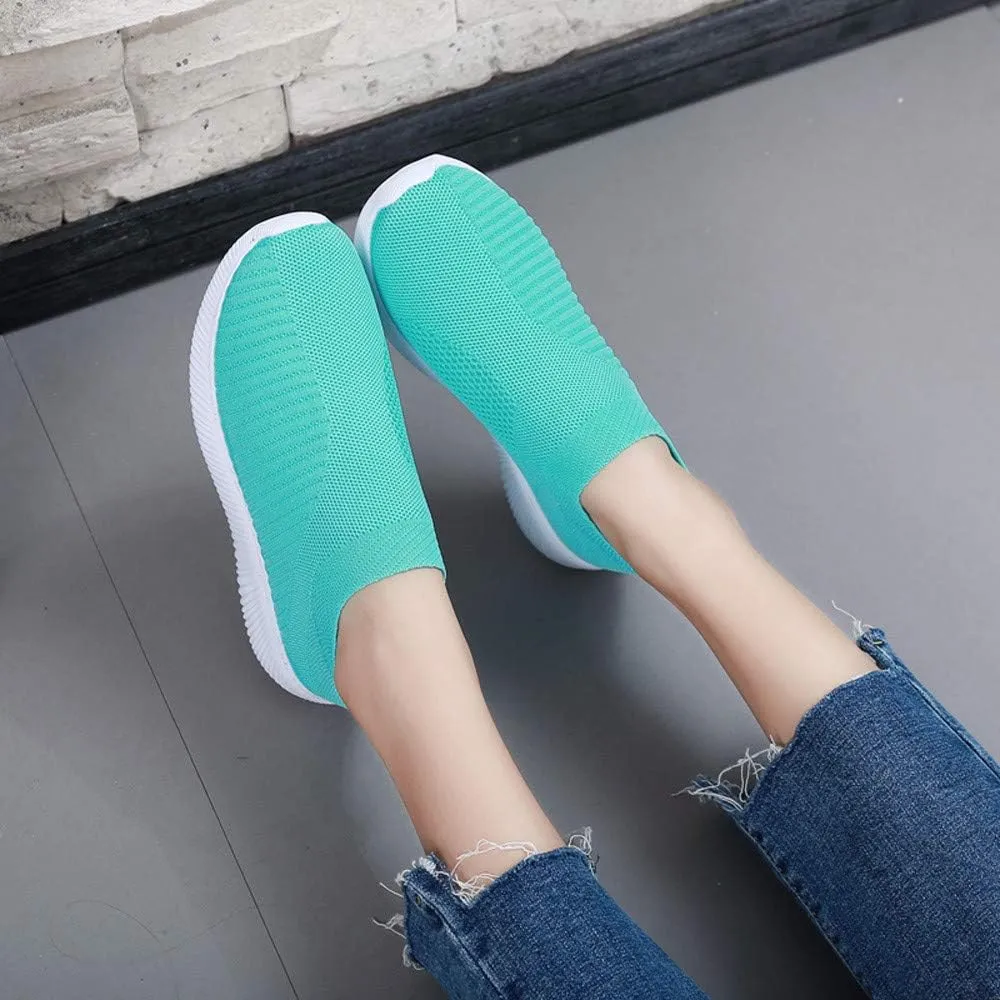 Womens Running Shoes Slip-on Walking Sneakers Womens Running Shoes Wide Width Shoes Dressy Casual Walking Sneakers Tennis Shoe Loafers Casual Slip On