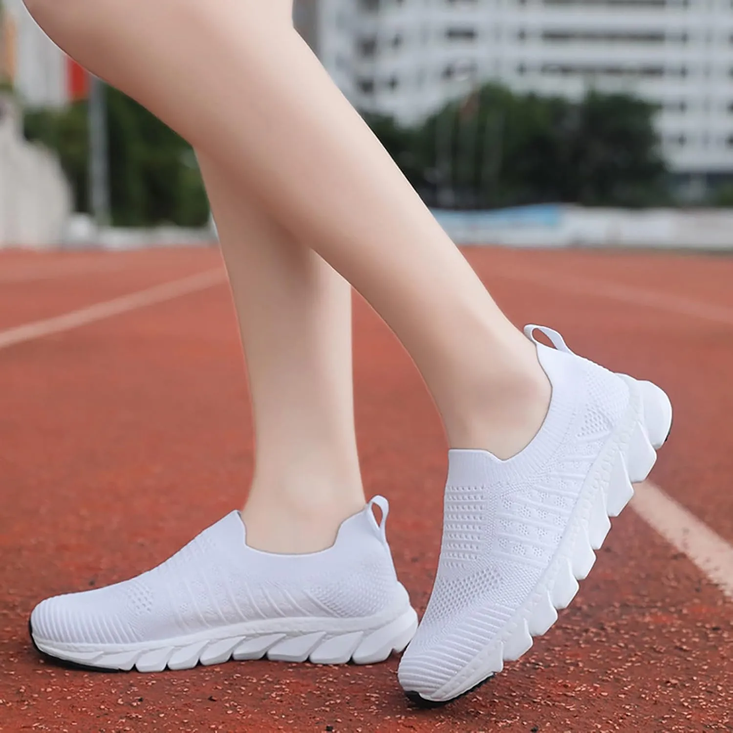 Womens Running Shoes Slip-on Walking Sneakers Womens Running Shoes Wide Width Shoes Dressy Casual Walking Sneakers Tennis Shoe Loafers Casual Slip On