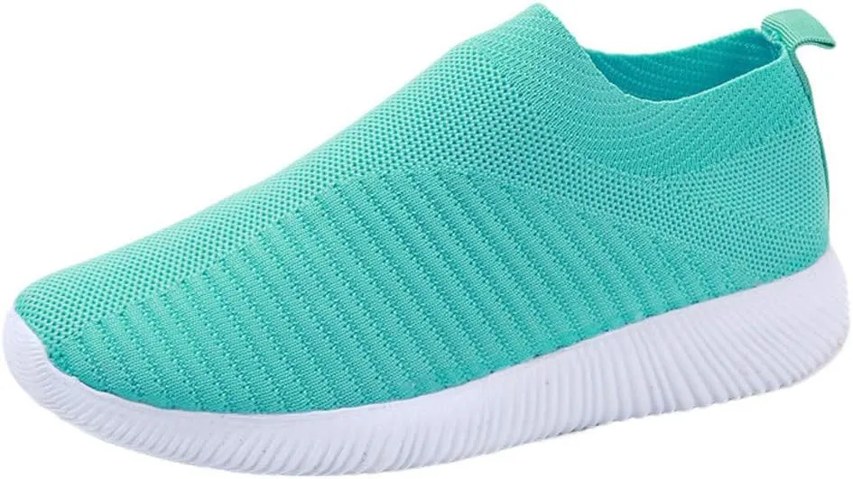 Womens Running Shoes Slip-on Walking Sneakers Womens Running Shoes Wide Width Shoes Dressy Casual Walking Sneakers Tennis Shoe Loafers Casual Slip On