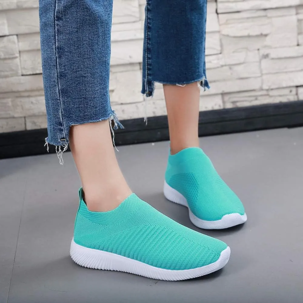 Womens Running Shoes Slip-on Walking Sneakers Womens Running Shoes Wide Width Shoes Dressy Casual Walking Sneakers Tennis Shoe Loafers Casual Slip On