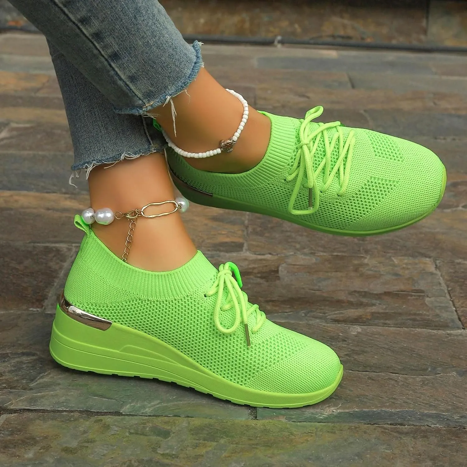 Womens Running Walking Shoes Leisure Summer Sport Shoes Running Gym Workout Sneakers Casual Summer Shoes for Women