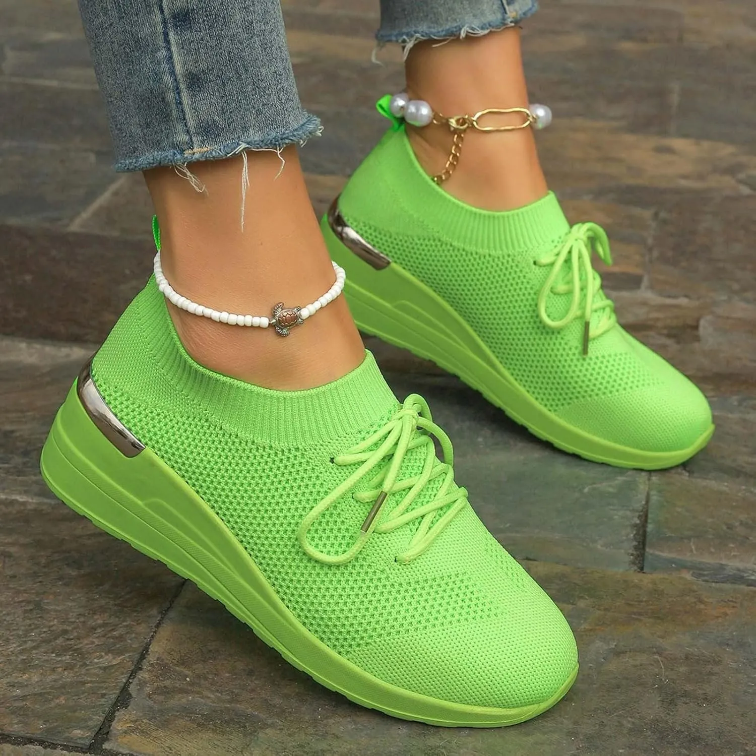 Womens Running Walking Shoes Leisure Summer Sport Shoes Running Gym Workout Sneakers Casual Summer Shoes for Women