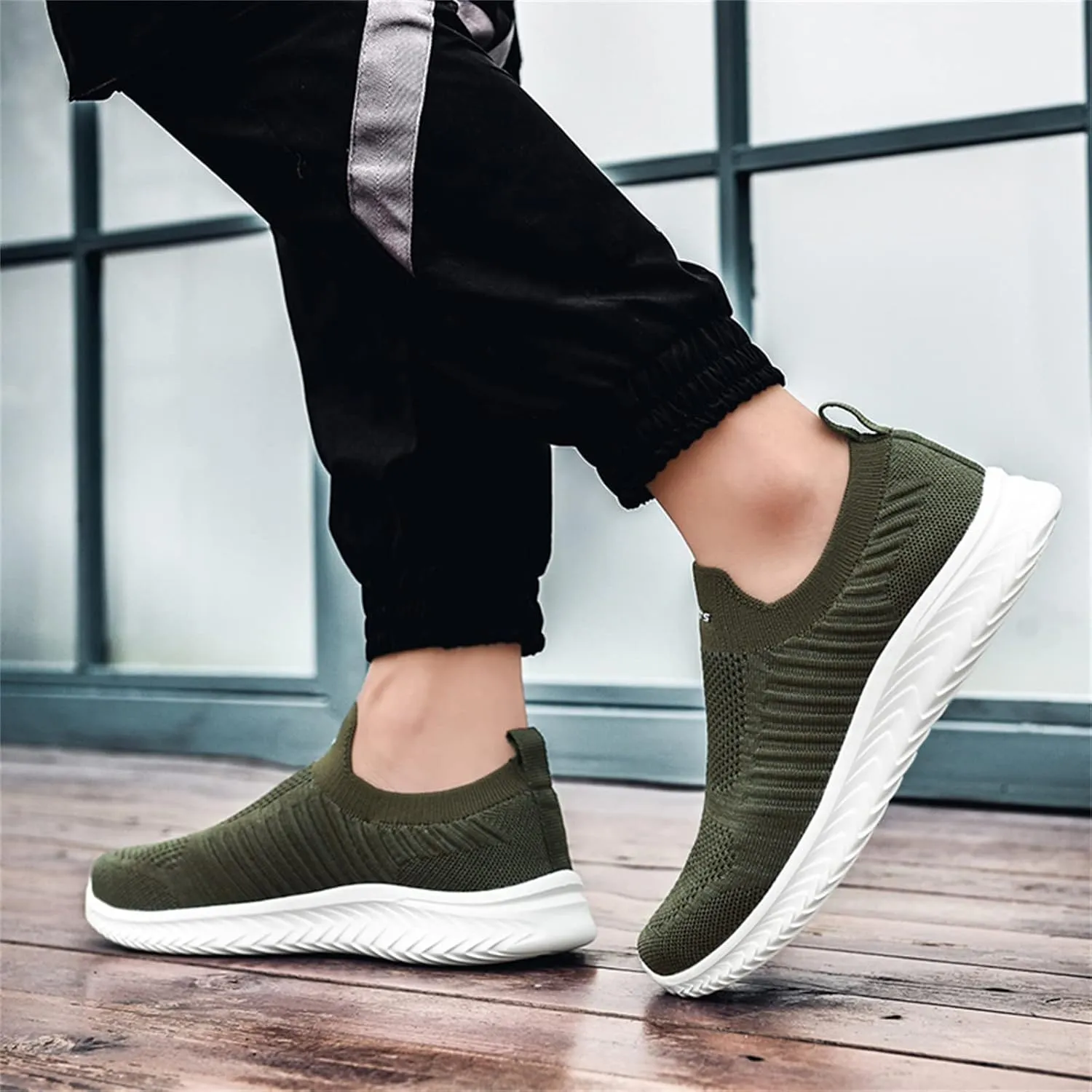 Women's Slip on Shoes Canvas Sneakers Loafers Non Slip Mens Dress Shoes Fashion Women's Shoes Casual Slip On Sneakers Tennis Shoe White Loafers