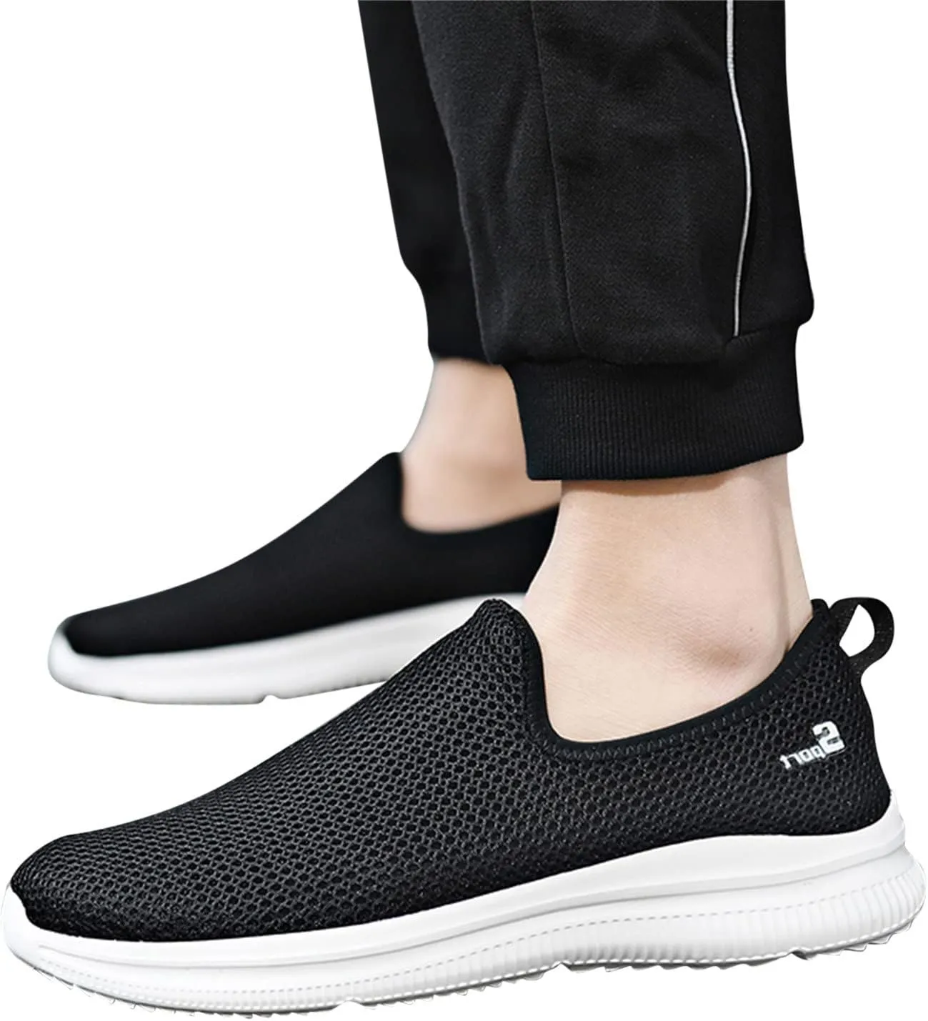 Women's Slip on Shoes Canvas Sneakers Loafers Non Slip Running Shoes for Men Wide Feet Casual Slip On Shoes Brown Sneakers Steel Toe Tennis Shoe Cross Trainer Shoe