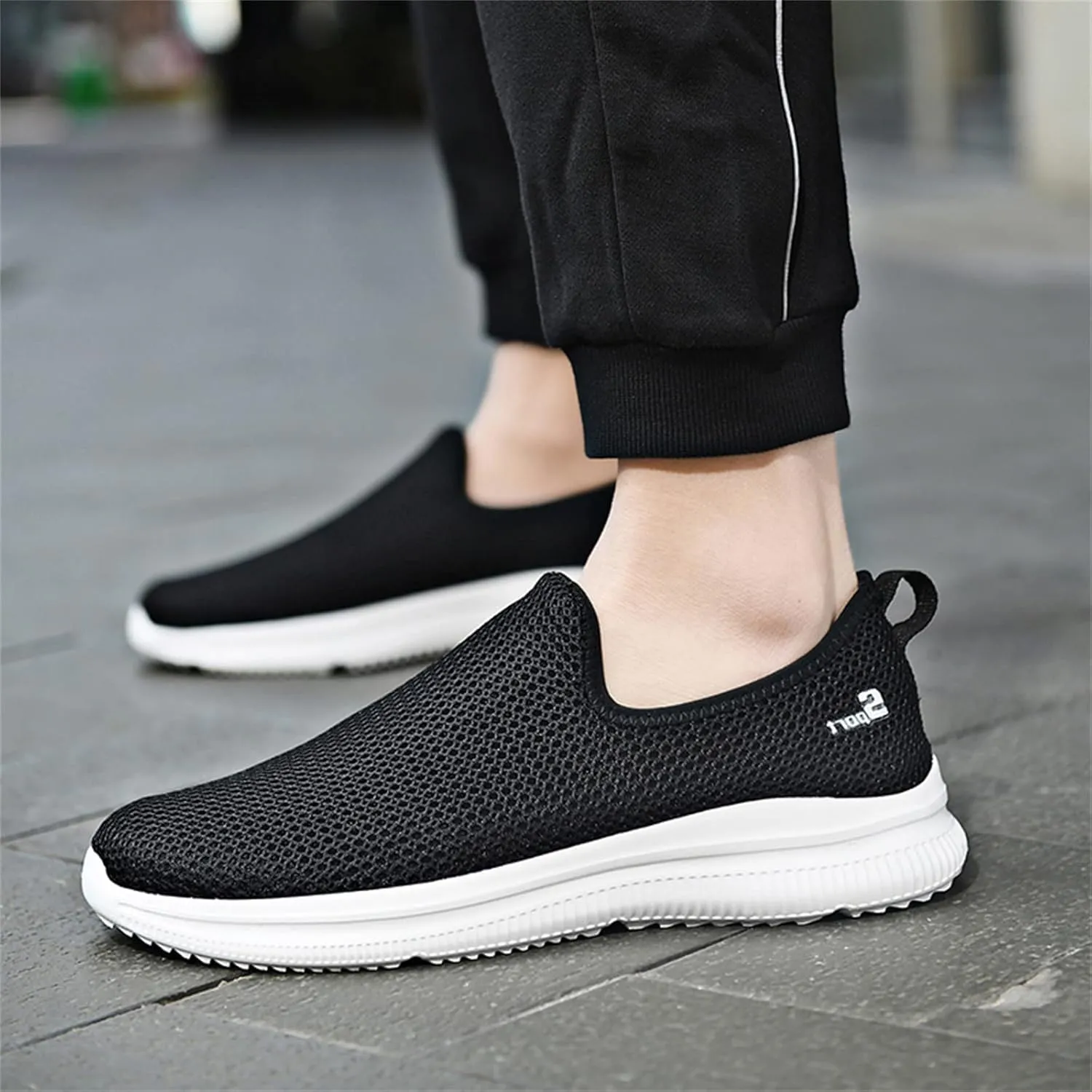 Women's Slip on Shoes Canvas Sneakers Loafers Non Slip Running Shoes for Men Wide Feet Casual Slip On Shoes Brown Sneakers Steel Toe Tennis Shoe Cross Trainer Shoe