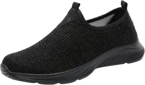 Women’s Slip-On Shoes Casual Lace-Free Walking Loafers Tennis Shoes Men Arch Support Women's Shoes Casual Men's Fashion Sneakers Tennis Shoe Casual Loafers