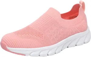 Women's Slip On Walking Shoes Running Comfortable Mens Running Shoes Loafers Shoes Dressy Casual Fashion Sneakers Slip On Tennis Shoe Casual Loafers