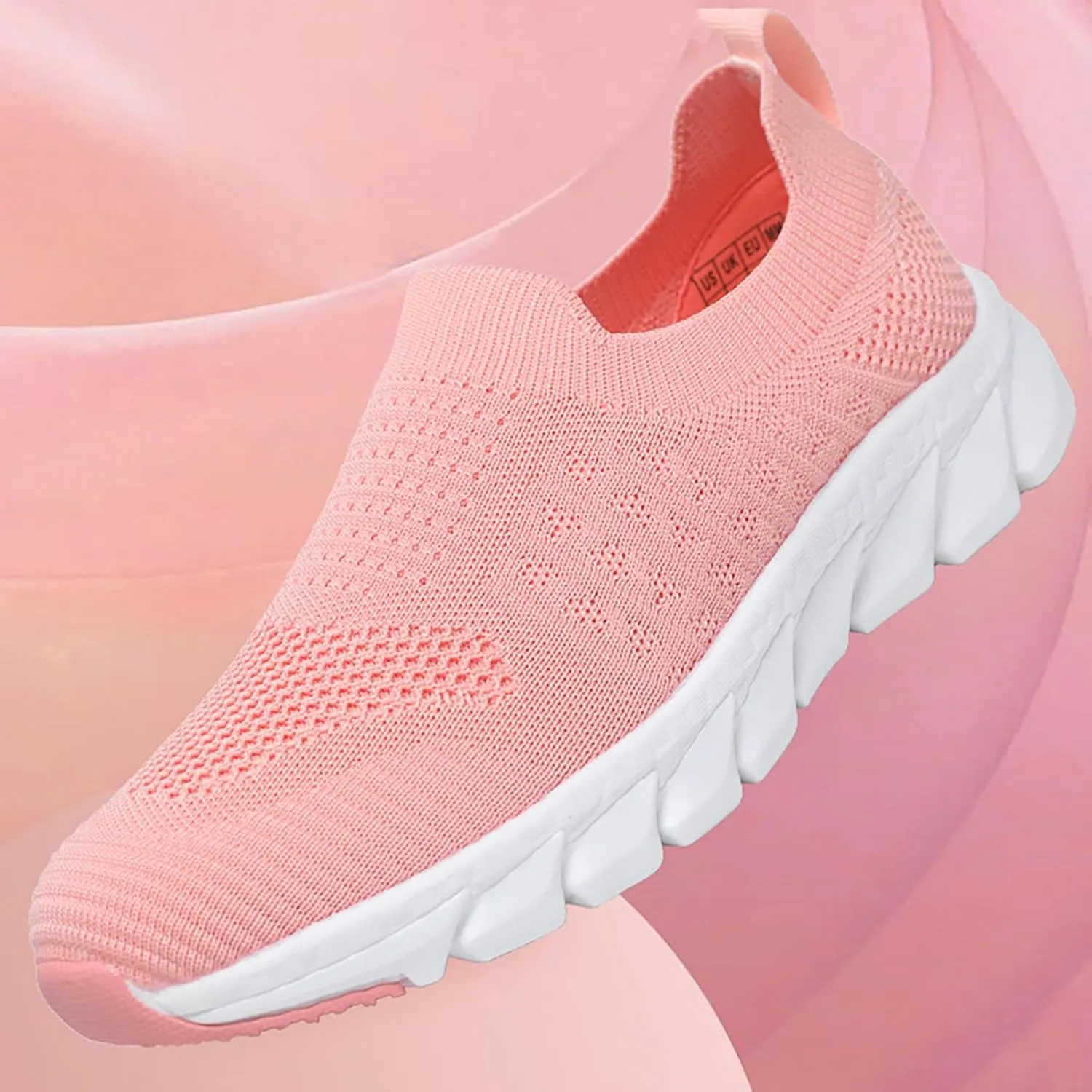 Women's Slip On Walking Shoes Running Comfortable Mens Running Shoes Loafers Shoes Dressy Casual Fashion Sneakers Slip On Tennis Shoe Casual Loafers