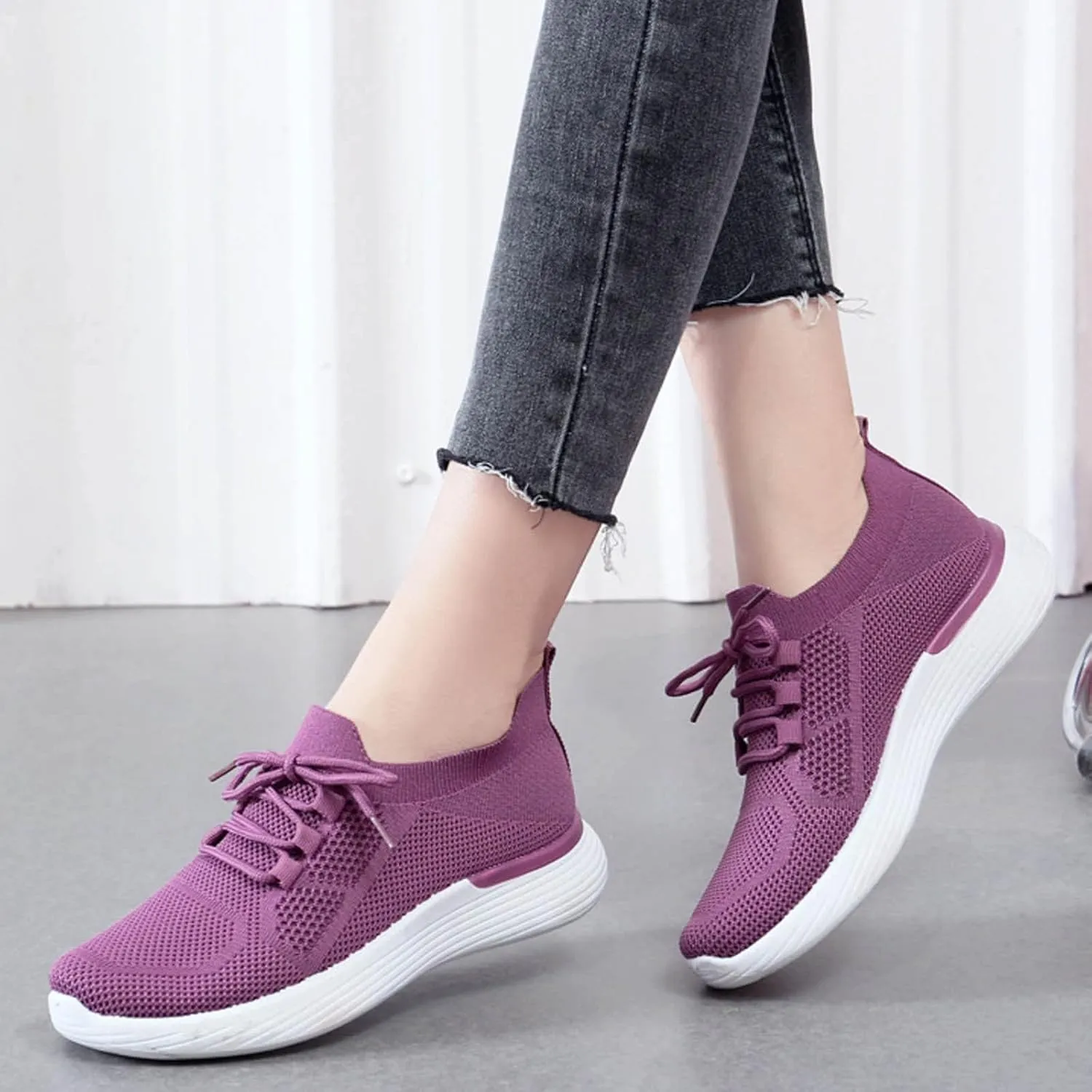 Womens Sneakers Black Sole Black Slip On Tennis Shoes Ladies Canvas Shoes for Women Wide Black Women's Sneakers in White in Wide Width Tenis Antideslizante para Mujer De Cocina para Frio