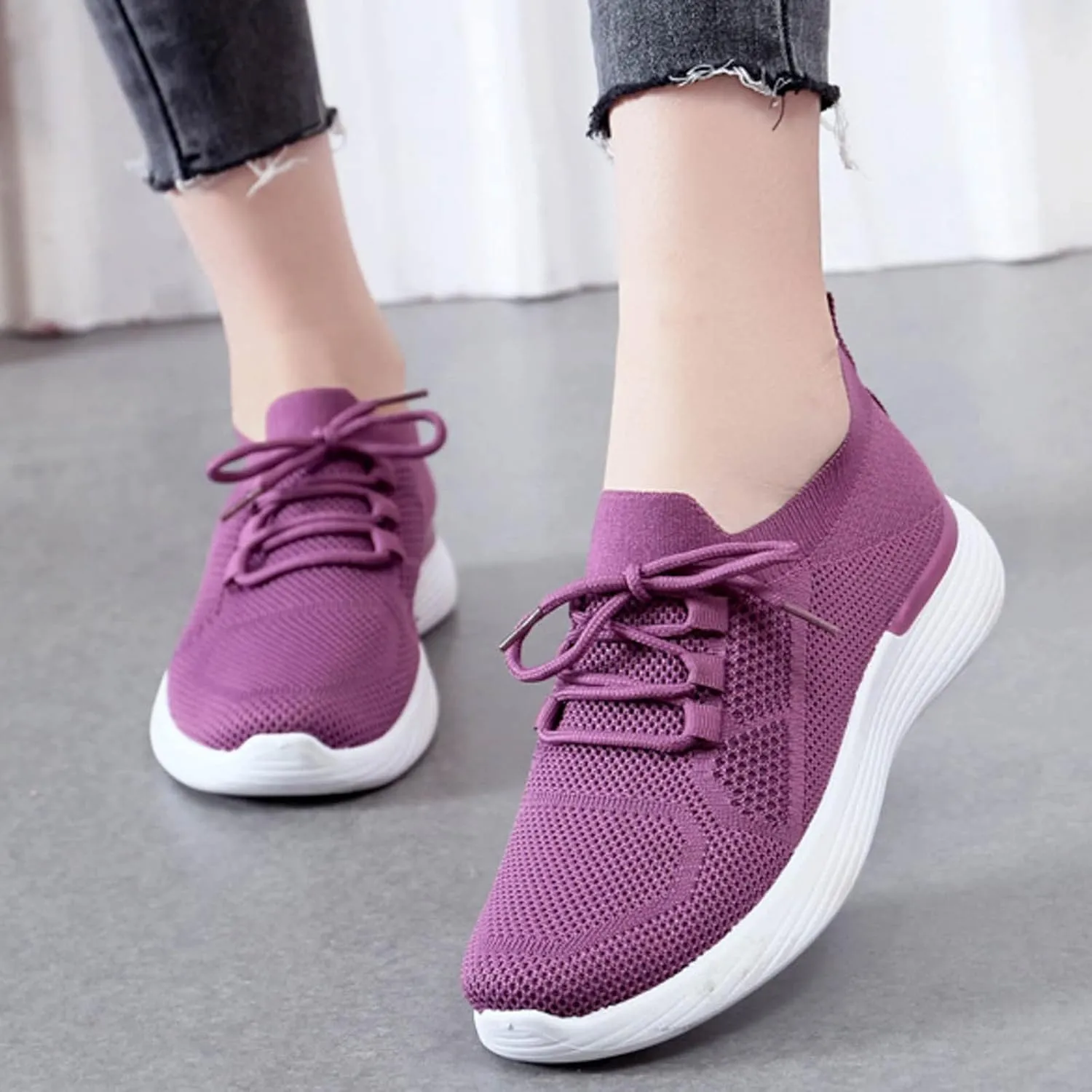 Womens Sneakers Black Sole Black Slip On Tennis Shoes Ladies Canvas Shoes for Women Wide Black Women's Sneakers in White in Wide Width Tenis Antideslizante para Mujer De Cocina para Frio