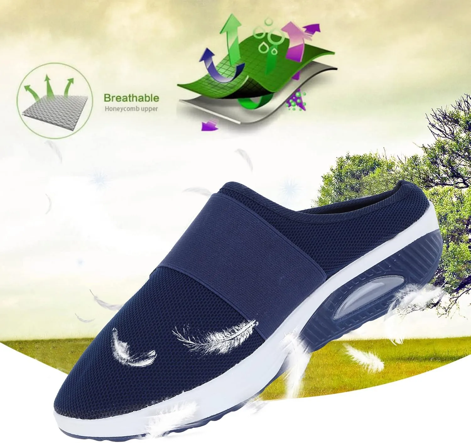 Womens Summer Breathable Mesh Slippers Mens Running Shoes Jogging Women's Shoes Casual Dress Sneakers Waterproof Tennis Shoe Loafers Dress Shoe