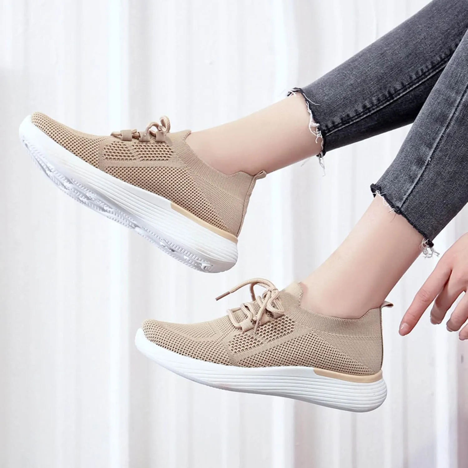 Womens Trail Running Shoes 7.5 Wide Womens Running Shoes Size 9.5 White Womens Non Slip Winter Shoes Womens Shoes 7.5 Wide Width Sneakers All Black Tennis Shoes for Women Slip On